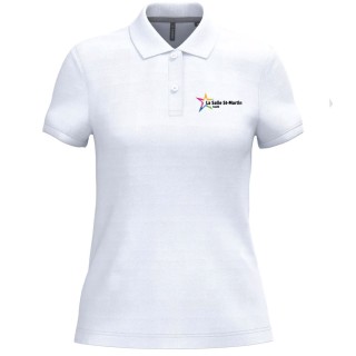 POLO MANCHES COURTES FEMME